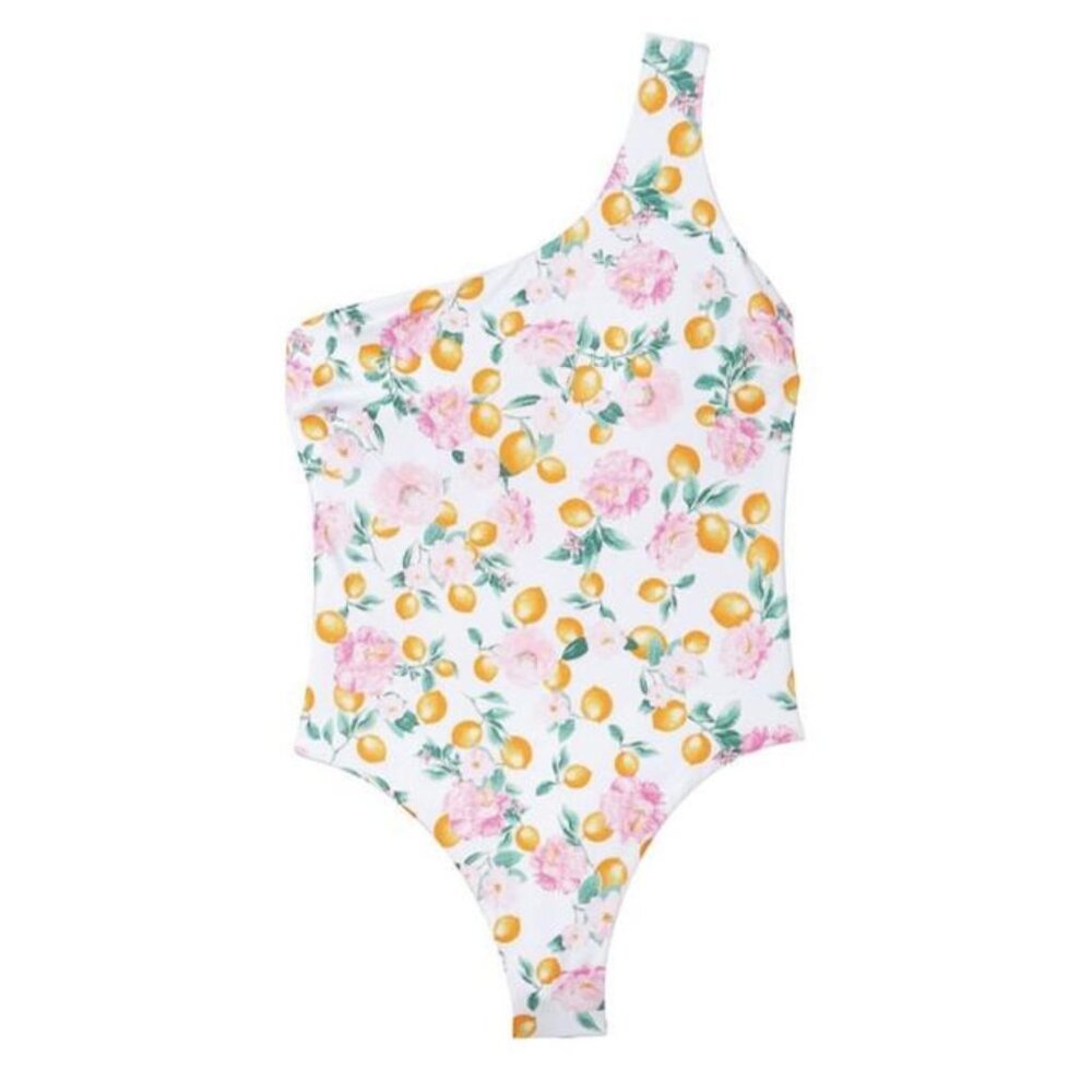 Victoria's Secret Floral One-Shoulder One Piece